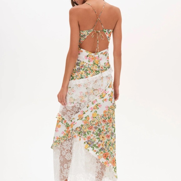 NEW For Love & Lemons - Rosalyn Maxi Dress - Picture 4 of 4